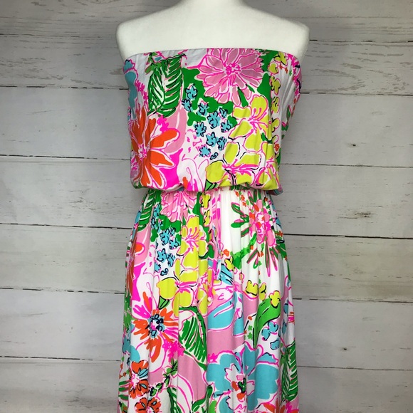 Lilly Pulitzer for Target Dresses & Skirts - Lilly Pulitzer for Target Strapless Maxi Dress